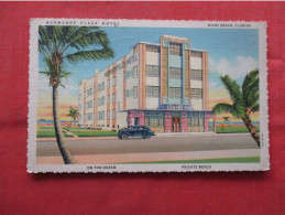 Normandy Plaza Hotel.  Miami Beach  Florida   Ref 6289 - Miami Beach