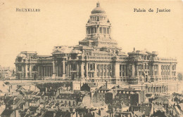 BELGIQUE - Bruxelles - Palais De Justice - Carte Postale Ancienne - Prachtstraßen, Boulevards