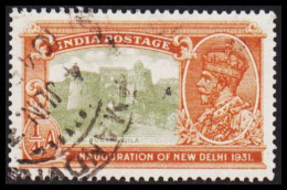 1931. INDIA. Georg V INAUGURATION OF NEW DELHI 1/4 A.  - JF540062 - 1911-35 King George V