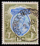 1911-1922. INDIA. Georg V INDIA POSTAGE 15 Rs.  - JF540069 - 1911-35 King George V
