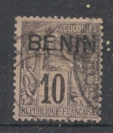 BENIN - 1892 - N°YT. 5 - Type Alphée Dubois 10c Noir - Oblitéré / Used - Oblitérés