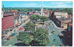 CPSM 9 X 14 Etats Unis USA (104) New York WATERTOWN Public Square Looking East - Rochester