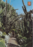 CARTOLINA  MONTE-CARLO,MONACO-LE JARDIN EXOTIQUE-NON VIAGGIATA (1986) - Exotische Tuin