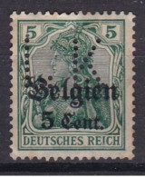 BELGIEN OCCUPATION DEUTSCHES REICH PERFORE PERFORATION - 1909-34