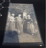 Carte  Photo  Souvenir De Normandie  Coiffe - Karneval - Fasching