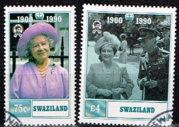 SWAZILAND / Oblitérés /Used / 1990 -90 Ans De La Reine Mère - Swaziland (1968-...)