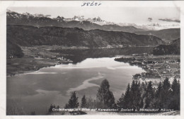 E1823) OSSIACHERSEE - Kärnten - Blick Auf Karawanken - Ossiach U. Bodensdorf ALT FOTO AK - Ossiachersee-Orte