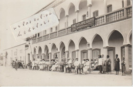 LAGHOUAT - Grand Café Et Hôtel Saharien ( Carte Photo ) - Laghouat