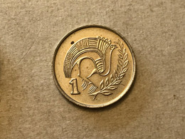 Münze Münzen Umlaufmünze Zypern 1 Cent 1987 - Chypre