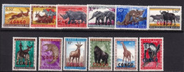 CONGO  MNH **  1960 Animaux - Neufs