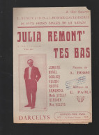 Partition "petit Format"  (ancienne) DARCELYS Julia Remonte Tes Bas   (M6219 / X) - Autres & Non Classés