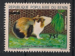 BENIN - 1983 - N°Mi. 333 - Cobaye 75F / 5F - Neuf Luxe ** / MNH / Postfrisch - Rodents