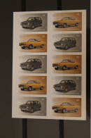 Deutschland 2017; Folienblatt FB 66, Selbstklebend: Klassische Automobile; MiNr. 3301-02; MNH - 2011-2020