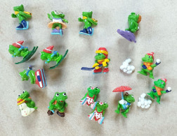 Lot De 15 Grenouilles Mini Splash Ranopla EU 1994 - Lots