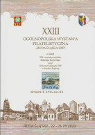 Poland 2023 Booklet, National Philatelic Exhibition, Railway Station Ruda Śląska, Copernicus, Imperforated Sheet MNH** - Libretti