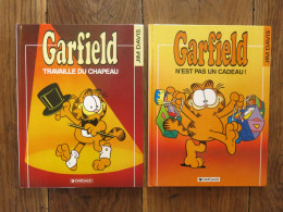 (BD) 2 Albums De Garfiel (numéros 17 Et 19) De Jim Davis. Dargaud éditeur. 1994 - Garfield