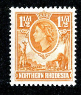 854 BCXX 1953 Northern Rhodesia Scott #63 MLH* (offers Welcome) - Rhodésie Du Nord (...-1963)