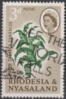 1963 Rhodesien & Nyasaland ° Mi:GB-RH 45, Sn:GB-RH 184, Yt:GB-RH 44,Tobacco Plant - Rodesia & Nyasaland (1954-1963)