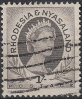 1954 Rhodesien & Nyasaland ° Mi:GB-RH 10, Sn:GB-RH 149, Yt:GB-RH 9, Queen Elizabeth II (1926-2022) - Rhodesië & Nyasaland (1954-1963)
