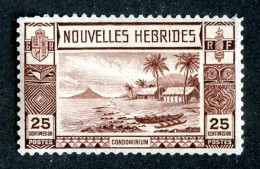 875 BCXX 1938 New Hebrides Fr Scott #54 MLH* (offers Welcome) - Unused Stamps