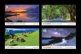 Taiwan 2020 Mih. 4398/401 Views Of Nantou MNH ** - Ungebraucht