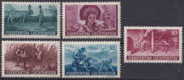 F-EX47383 LIECHTENSTEIN MNH 1941 PROMOTION OF DOMESTIC AGRICULTURE.  - ...-1912 Prephilately