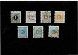 SVEZIA ,Segnatasse ,usati ,dentellatura 13 ,qualita Ottima - Revenue Stamps