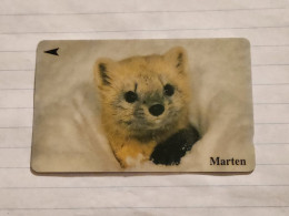 SINGAPORE-(55SIGB)-MARTEN-(140)(55SIGB-143427)($10)(1/1/1995)-used Card+1card Prepiad Free - Singapore