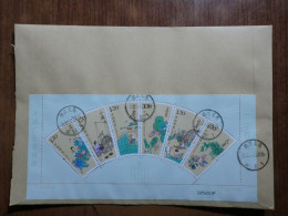 China.Souvenir Sheet   On Registered Envelope - Briefe U. Dokumente