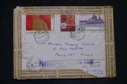 FRANCE / URSS - Enveloppe De Russie Pour Paris Et Réparée Par La Poste En 1970 - L 149088 - Unfallpost