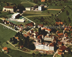 11907704 Menzingen Zug Mutterhaus Pensionat Seminar Fliegeraufnahme Menzingen - Sonstige & Ohne Zuordnung