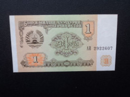 TADJIKISTAN * : 1 ROUBLE  1994    P 1a      NEUF - Tagikistan