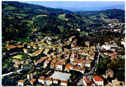 CPSM 10.5 X 15 Isère    TULLINS-FURES   - Vue Générale Aérienne De Tullins  (et Un Petit Peu De Fures - Tullins