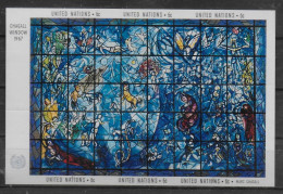 ONU  BF 4  * *  Vitraux  Marc Chagall - Glas & Brandglas