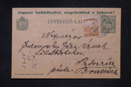 HONGRIE - Entier Postal + Complément Pour Brunocz En 1918 - L 149167 - Ganzsachen