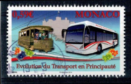 2014 MONACO EVOLUTION DU TRANSPORT OBLITERE  #234# - Usados