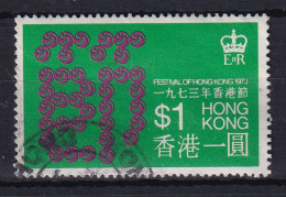 Hong Kong: 1973   Hong Kong Festival  SG301   $1   Used  - Oblitérés