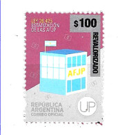 #75335 ARGENTINA 2023 NEW EMERGENCY OVERPRINTED REVALORIZADO  DEFINITIVES 100 Ps UP AFJP MNH SCARCE - Ongebruikt