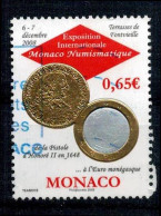 2008 EXPOSITION NUMISMATIQUE MONACO OBLITERE  #234# - Gebraucht