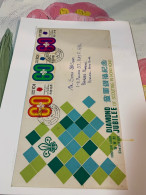 Hong Kong Stamp FDC Scout Gillies Avenue Chops Rare - Briefe U. Dokumente