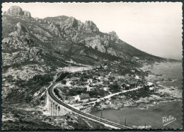 CPSM - Anthéor - Le Viaduc SNCF Et La Route De La Corniche D'Or - Chemin De Fer - Voir 2 Scans Larges & Descriptif - Antheor