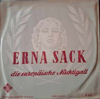 Erna Sack - Die Europäische Nachtigall - 25 Cm - Speciale Formaten