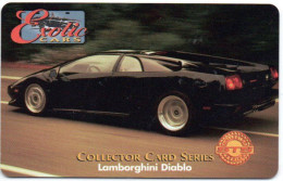 Lamborghini Diablo  Voiture Car Carte Prépayée ÉTATS-UNIS Card ( R 867) - Autres & Non Classés