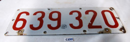 C299 Ancienne Plaque - 639320 - Voiture - Old Car - Auto's