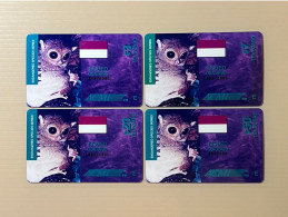 Mint USA UNITED STATES America ACMI Prepaid Telecard Phonecard, Endangered Species Series Tarsier, Set Of 4 Mint Cards - Autres & Non Classés