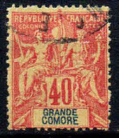 Grande Comore   - 1897 -  Type Sage  - N° 11  -  Oblitéré - Used - Gebraucht