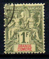Grande Comore   - 1897 -  Type Sage  - N° 13  -  Oblitéré - Used - Used Stamps