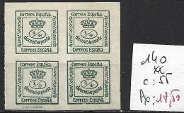 ESPAGNE 140 ** Côte 55 € - Unused Stamps