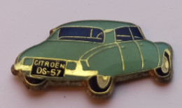 L46 Pin's Citroën DS 57 BLEUE CLAIR Achat Immédiat Immédiat - Citroën