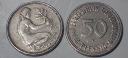 Allemagne Germany - 50 PFENNIG 1969 F KM 109.1 - 50 Pfennig